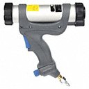 10 oz Aluminum Pistol Grip Pneumatic Caulk Gun, 0 to 100 psi Pressure Range